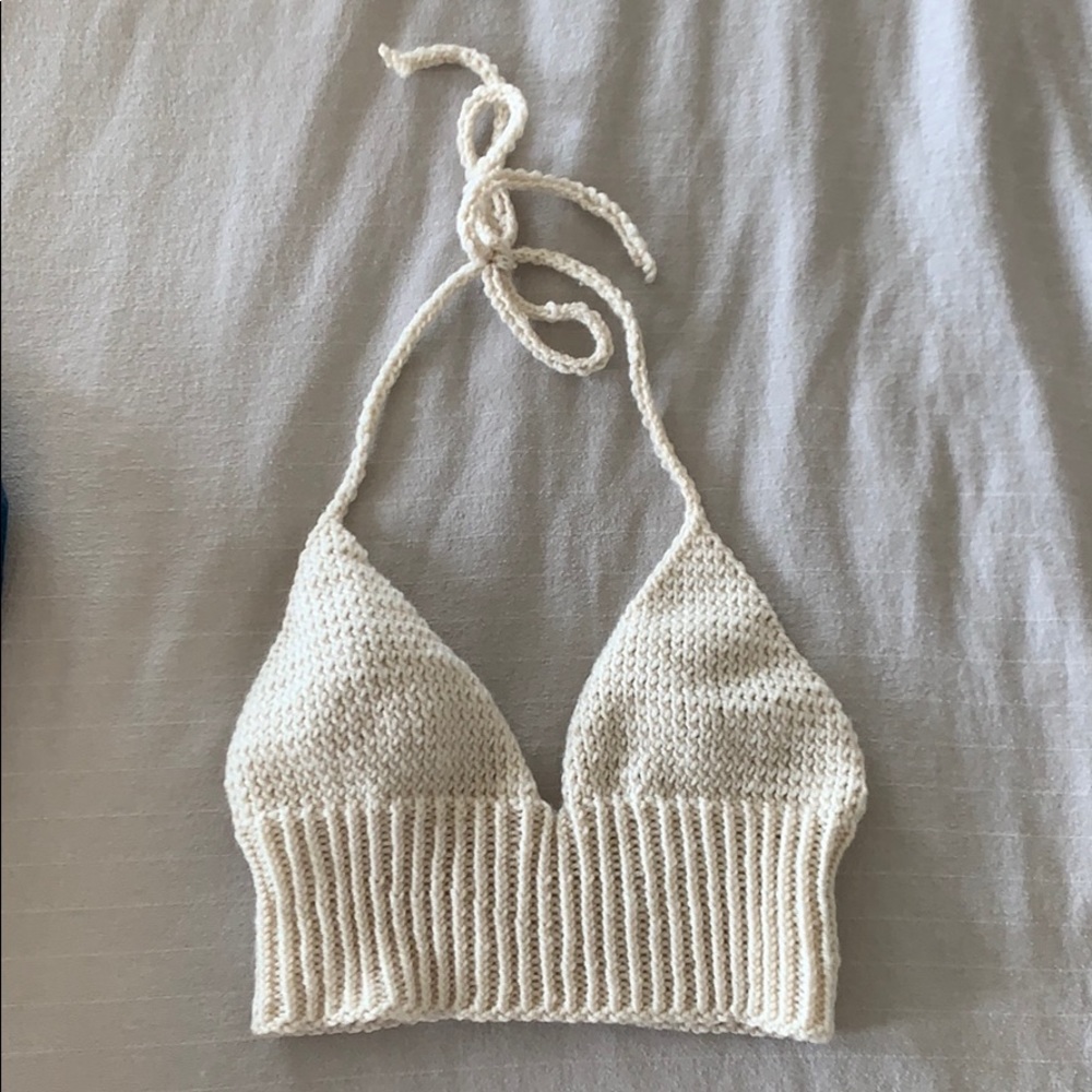 Crochet bralette